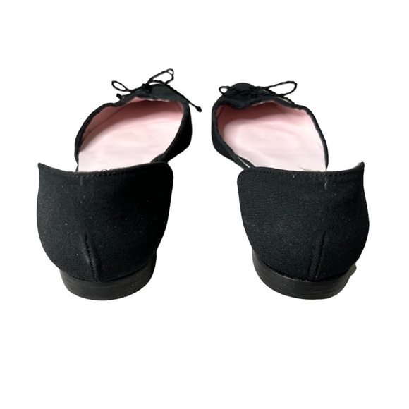 Paul Mayer Attitudes Black Pointed Toe D’Orsay Flats 8 - Picture 4 of 10